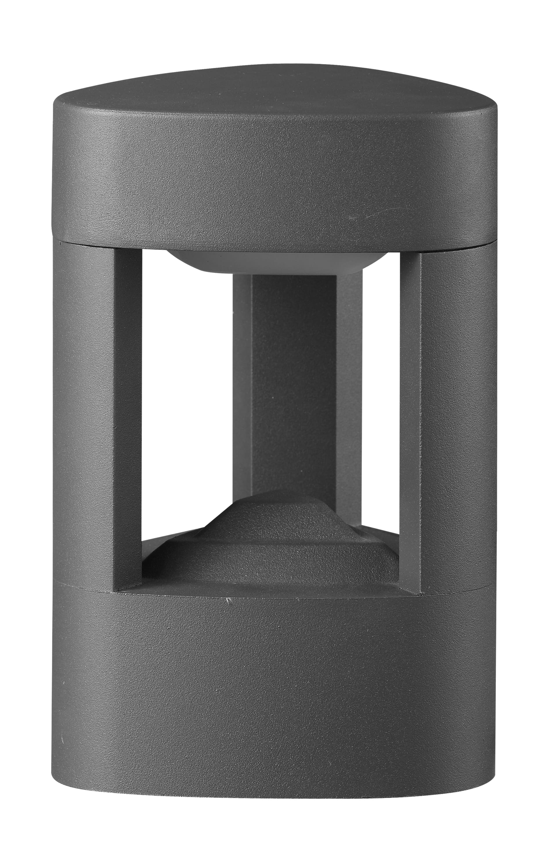LED Bahçe Armatürü - Bollard 50cm: Alüminyum Enjeksiyon Döküm,